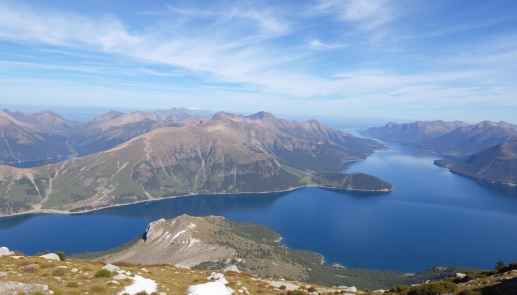Genera un'immagine del Lago Corvo a 2461 metri di altitudine Genera un'immagine del Lago Corvo a 2461 metri di altitudine