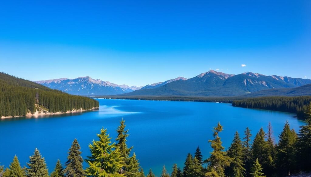 Genera un'immagine del Lago di Tovel