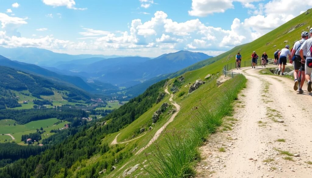 Genera un'immagine del percorso principale del Val di Sole Route
