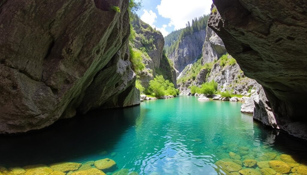 Immagina di calarti in gole vertiginose e saltare in pozze cristalline nel cuore del Trentino