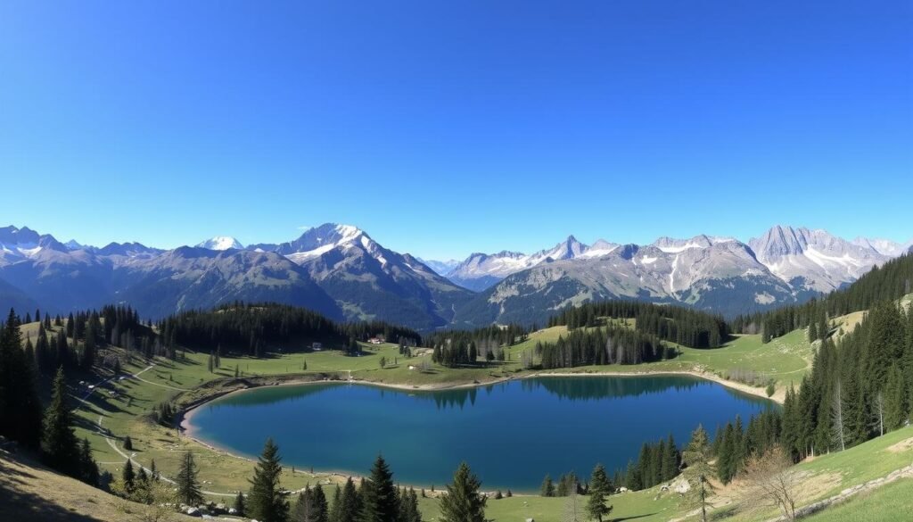 Immagina di essere circondato dalle montagne della Val di Sole, con due laghi alpini ai tuoi piedi. Immagina di essere circondato dalle montagne della Val di Sole, con due laghi alpini ai tuoi piedi.