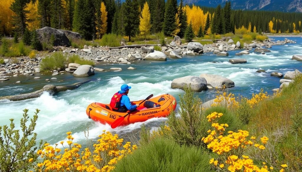 Immagina di navigare sul fiume Noce, uno dei fiumi più emozionanti al mondo per il rafting.
