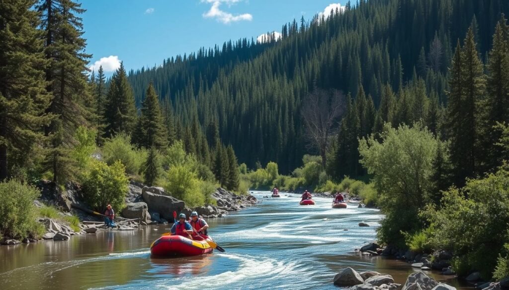 Immagina di percorrere l'intero tratto navigabile del Fiume Noce in un'avventura di rafting estrema