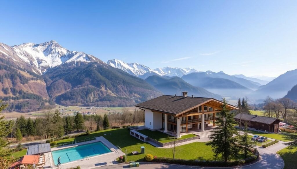 Immagina di soggiornare in un lussuoso hotel con centro benessere in Val di Sole