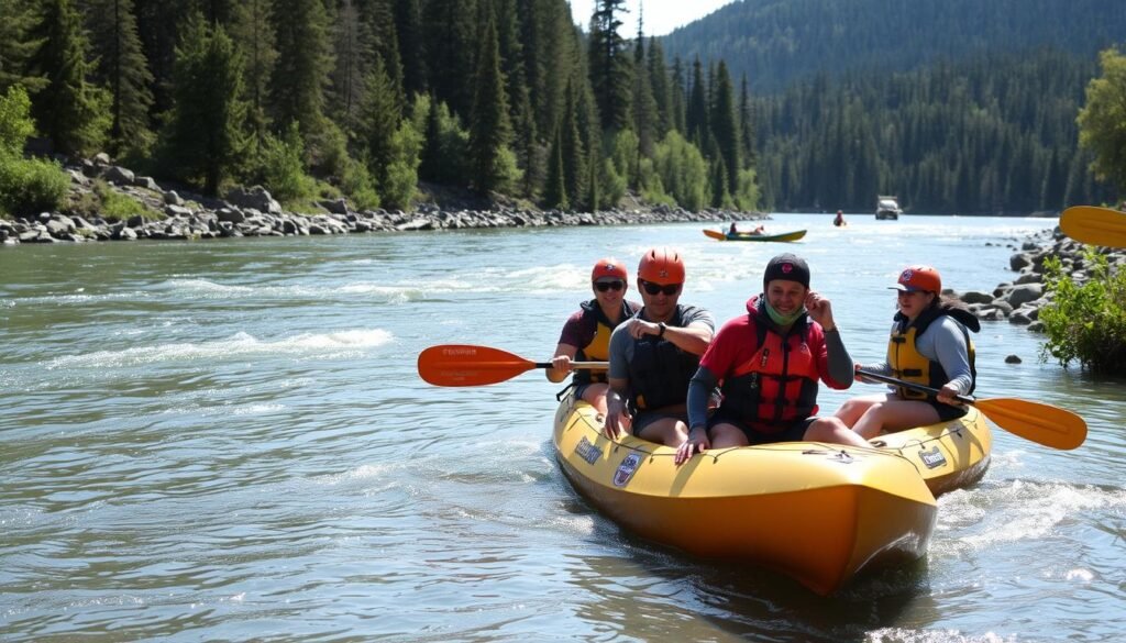Immagina un'esperienza di team building sul Fiume Noce