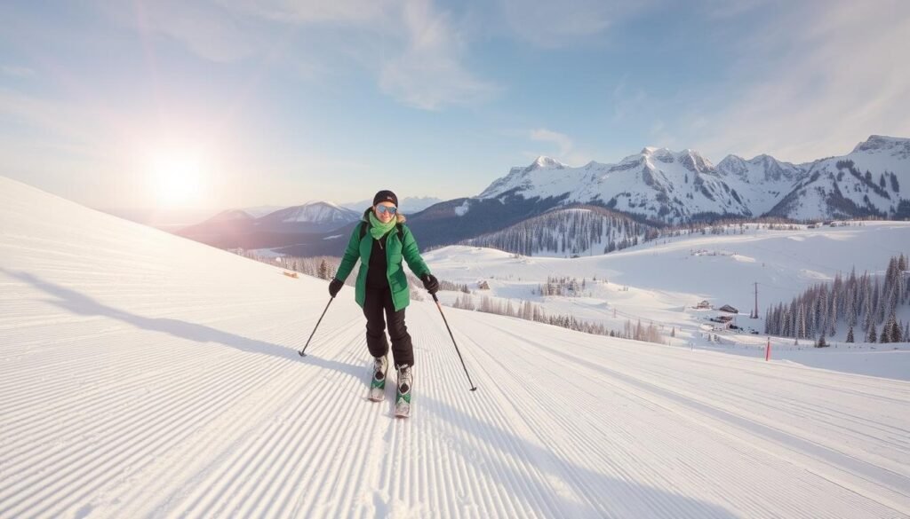 Immagine di Pejo con piste per principianti