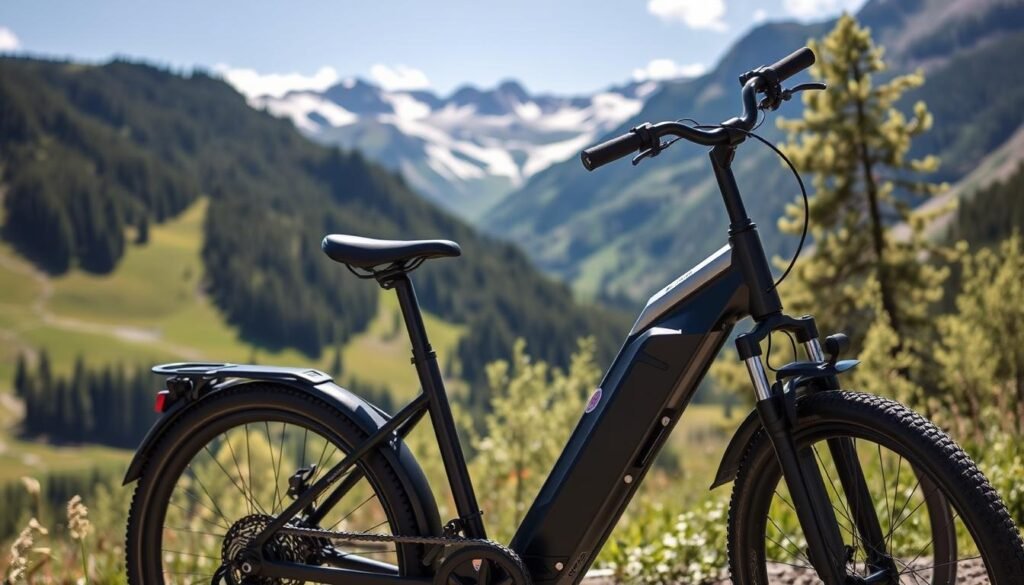 Immagine di un e-bike in Val di Sole