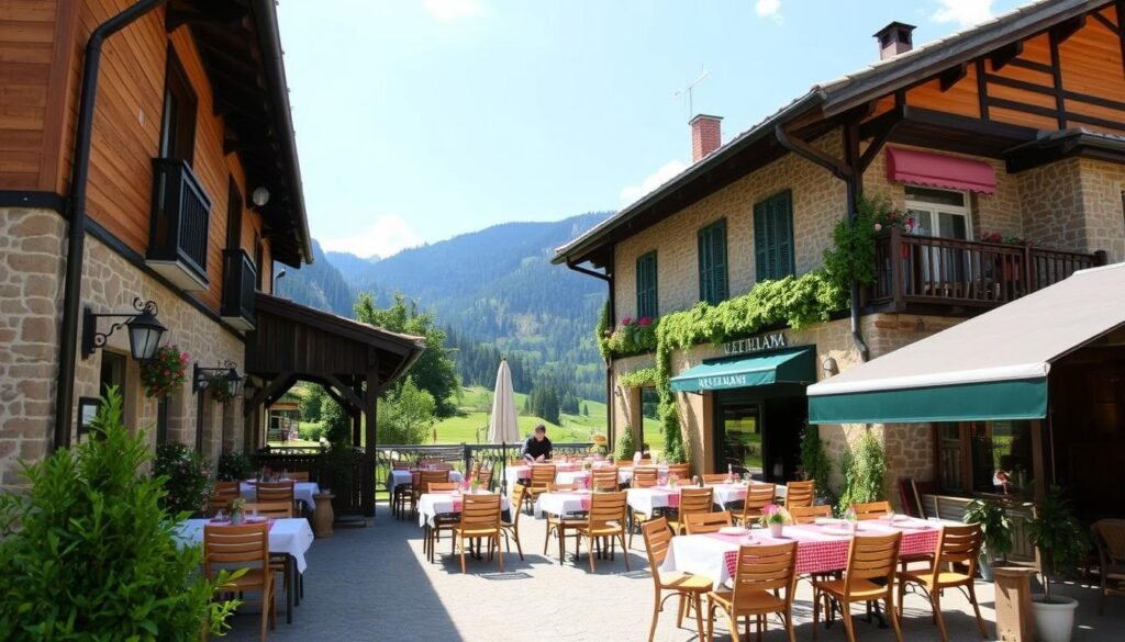 Immagine di un ristorante tipico in Val di Sole